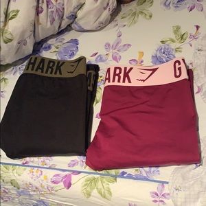 2 NEW GYMSHARK LEGGINGS